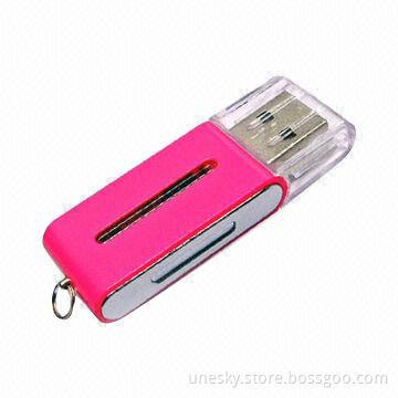 USB Flash Drive with 8Mbps Reading Speed, Made of Plastic Material, Measures 51.2 x 20mm